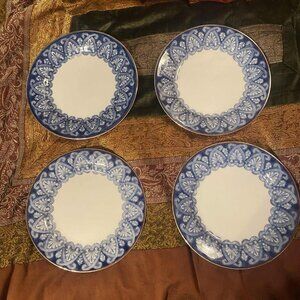 2 Vintage Bombay Company "Arabesque" 8" Plates